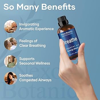 Amazon.com: Breathe Essential Oil Blend 60 ml - Breath Sinus